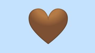 Conoce el significado del nuevo emoji de corazón marrón en WhatsApp