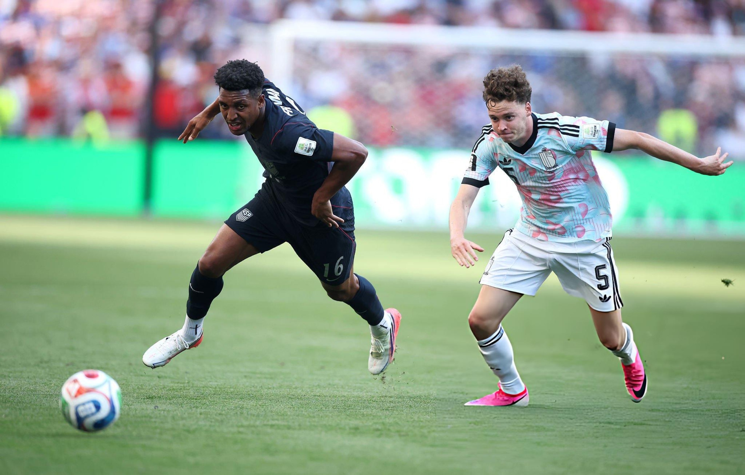 Estados Unidos vs. Bélgica. (Foto: Getty Images)