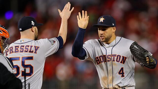 Cerca de la gloria: los Astros se pusieron a un triunfo de ganarla Serie Mundial de la MLB tras vencer a los Nationals