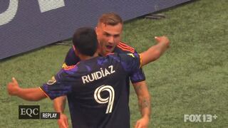 Motivado: Raúl Ruidíaz anota doblete de goles con Seattle Sounders en la MLS [VIDEO]