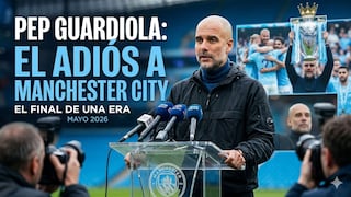 Pep Guardiola se va del Manchester City: histórico entrenador deja el club a fin de temporada