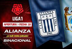 Alianza Lima vs. Binacional desde Matute: ¿A qué hora juegan?
