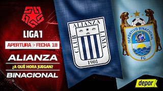 Alianza Lima vs. Binacional desde Matute: ¿A qué hora juegan?