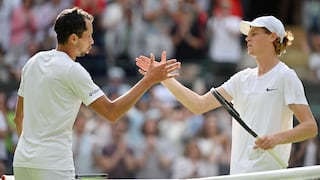 Daniel Galán vs. Jannik Sinner (0-3): resumen y video por octavos de final de Wimbledon