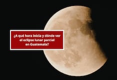 ▷ ¿A qué hora inicia y dónde ver el eclipse lunar parcial del 27 al 28 de agosto en Guatemala?