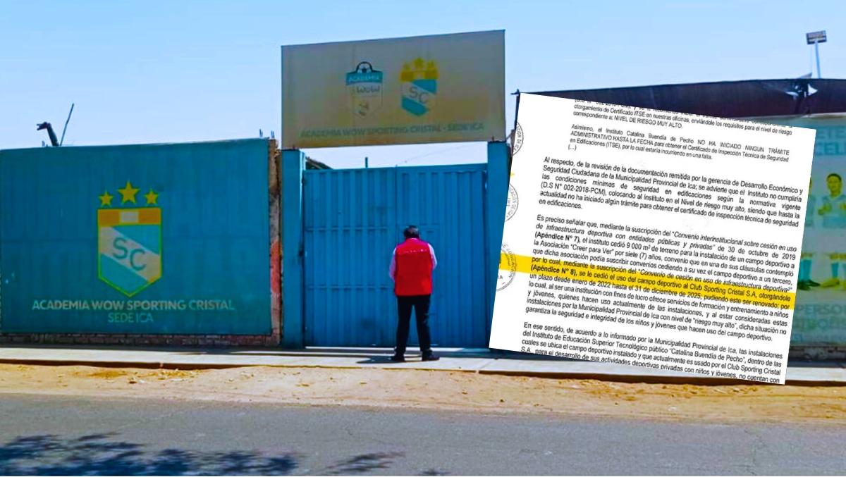 Sporting Cristal investigado en caso de poseción ilegal de terreno del estado | Foto: Contraloría