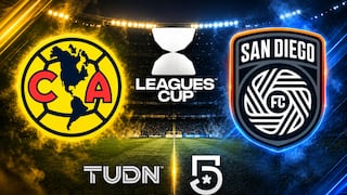 Canal 5 y TUDN televisaron el partido América 3-1 San Diego FC por la Leagues Cup 2026