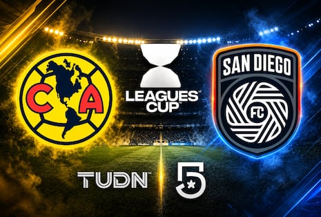 Canal 5 y TUDN televisaron el partido América 3-1 San Diego FC por la Leagues Cup 2026