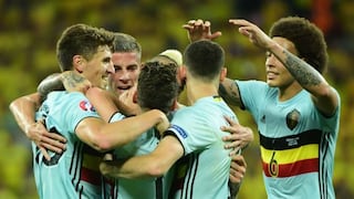 Suecia perdió 1-0 con Bélgica y quedó eliminado de la Eurocopa 2016
