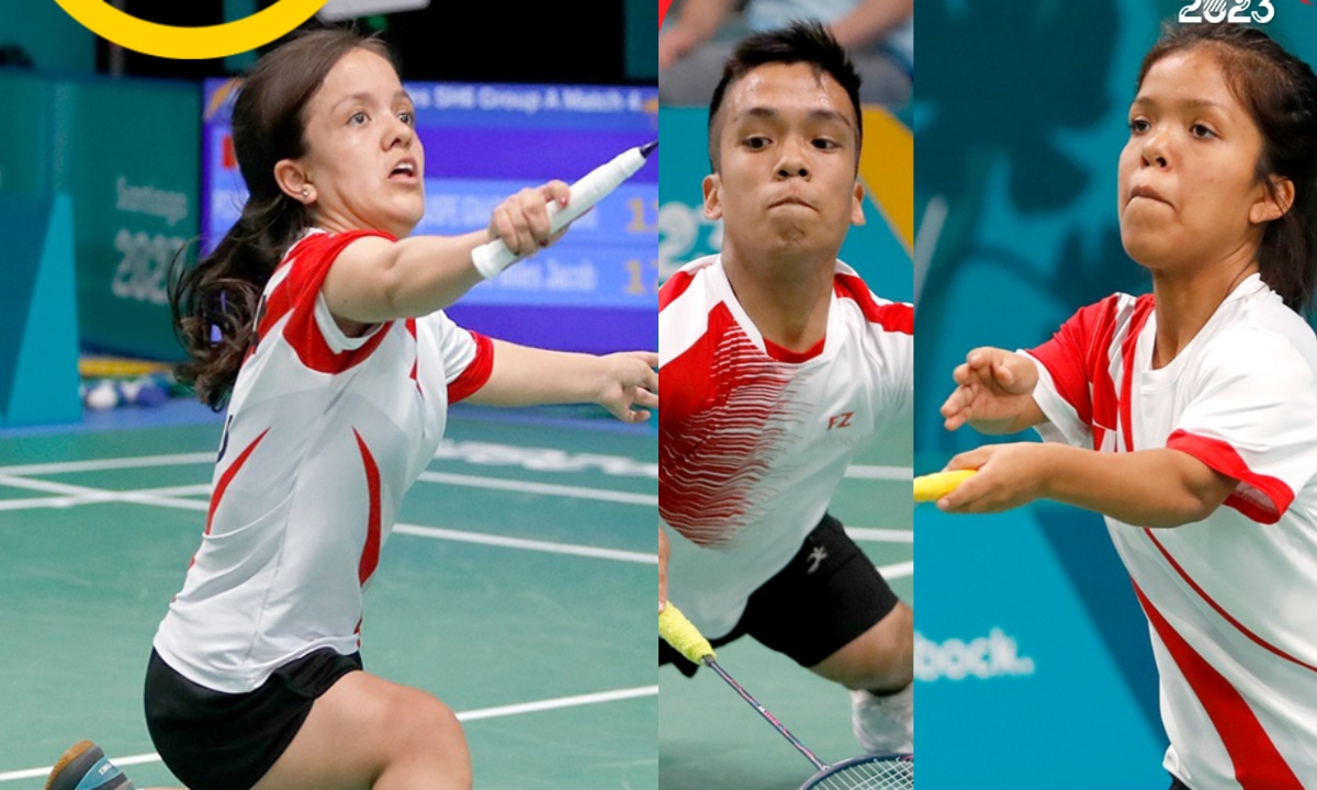 Giuliana Poveda, Nilton Quispe, Jesús Salvá y Rubí Fernández ganaron medallas en Santiago 2023. (Foto: IPD)