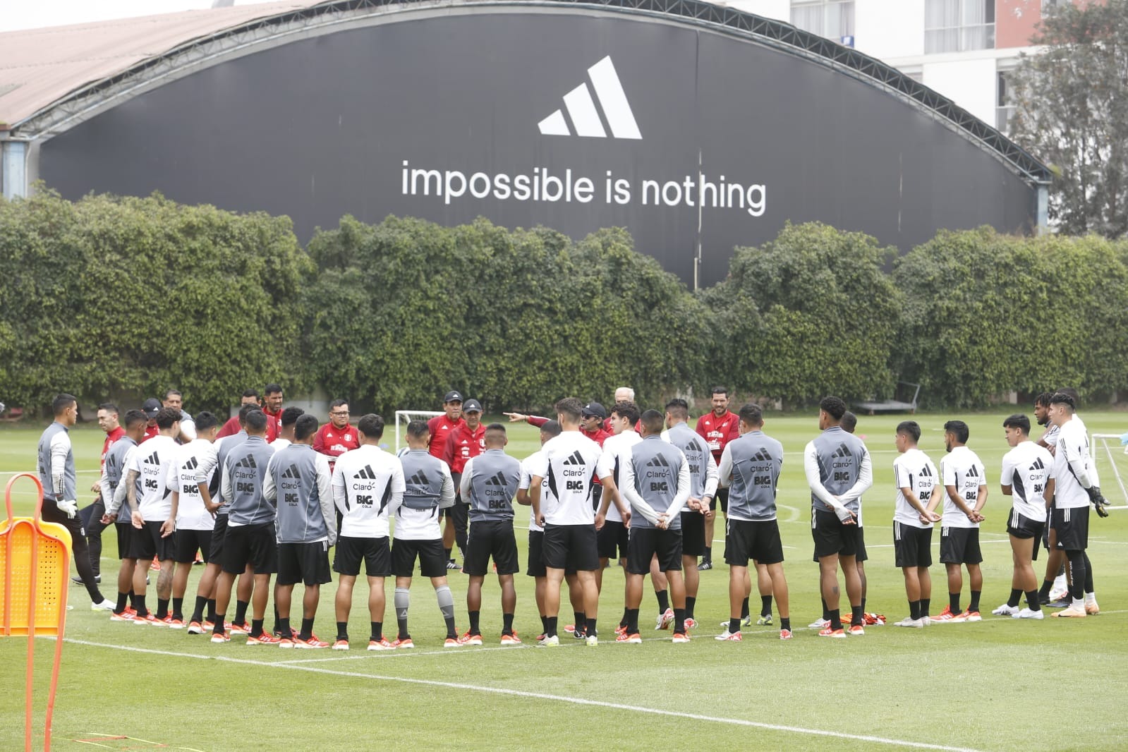 La Selección Peruana sumó su segundo día de entrenamiento en la Videna. (Foto: Violeta Ayasta / GEC)