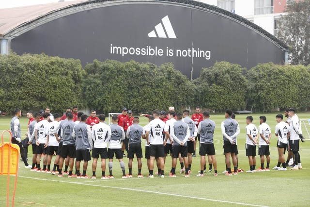 La Selección Peruana sumó su segundo día de entrenamiento en la Videna. (Foto: Violeta Ayasta / GEC)