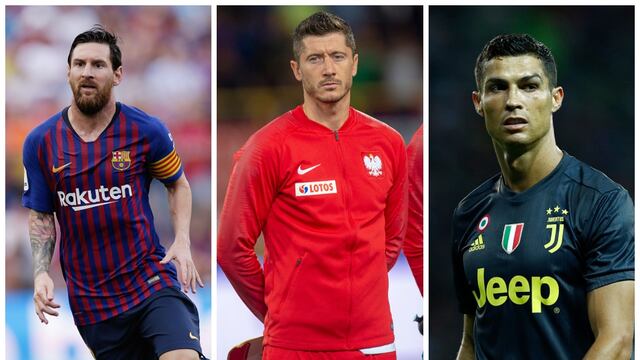 Con Messi y Ronaldo a la cabeza: los 15 delanteros nominados al once ideal de la temporada por la FIFA