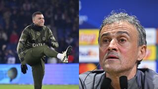 Tras darle menos minutos a Mbappé: PSG apoya la decisión de Luis Enrique