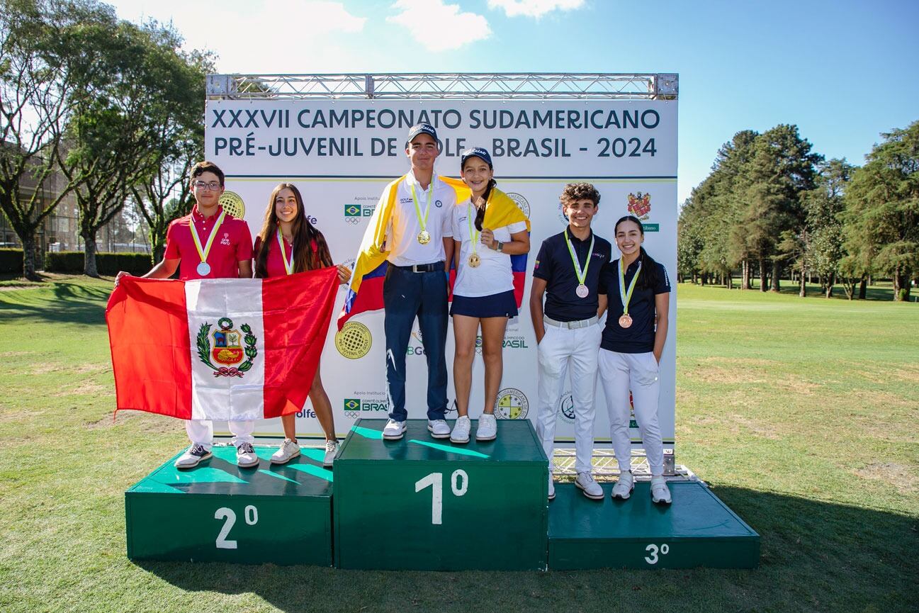 Sudamericano Juvenil de Golf Brasil 2024. (Foto: Federación de Golf)