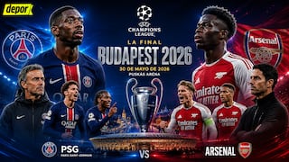 PSG vs. Arsenal: fecha, cuándo juegan y dónde ver la final de la Champions League