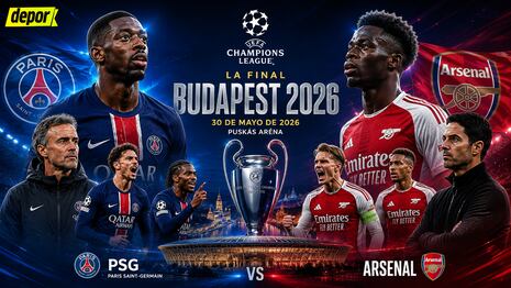 PSG vs. Arsenal: fecha, cuándo juegan y dónde ver la final de la Champions League