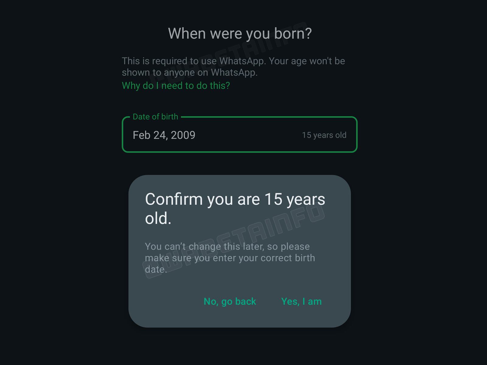 WHATSAPP | Así se mostrará esta nueva función. (Foto: WAbeta Info)