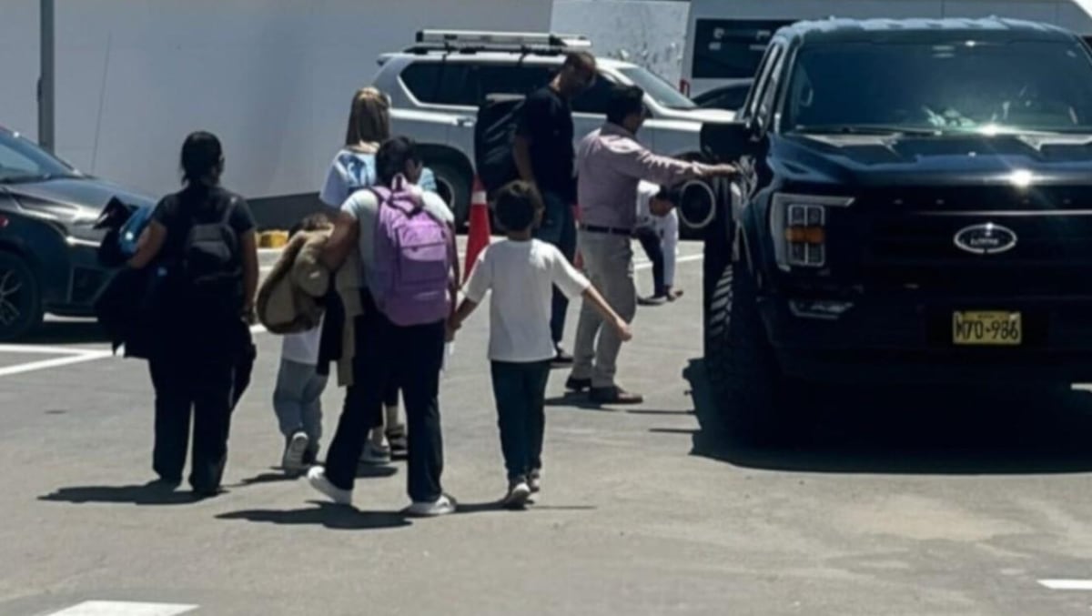 Hernán Barcos en su viaje a Cajamarca junto a su familia. (Foto: Palco VIP)