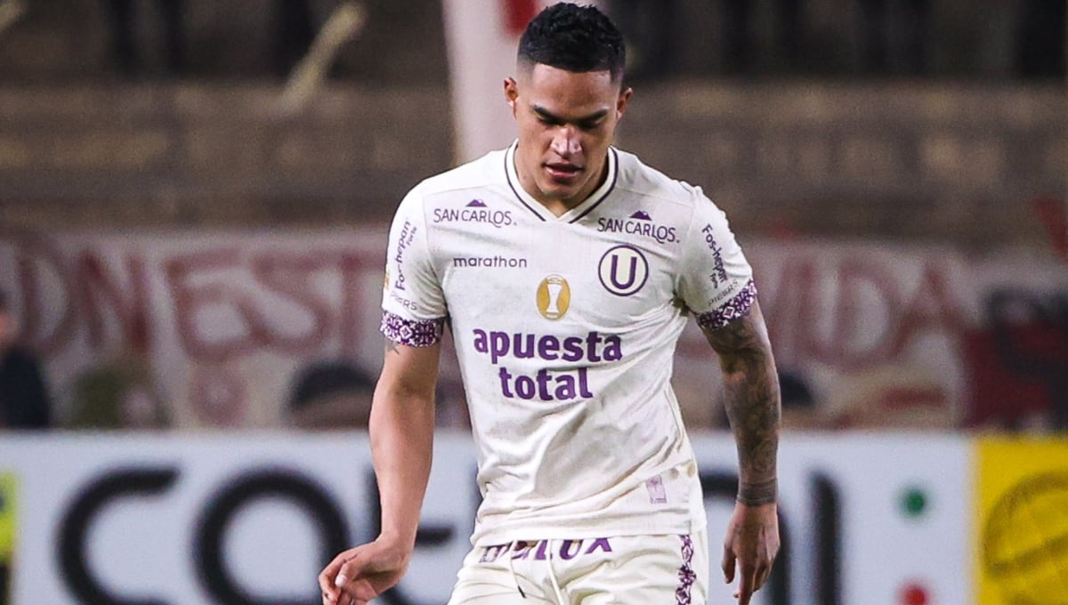 Ánderson Santamaría solo ha jugado un partido en el Torneo Apertura 2026. (Foto: Universitario)