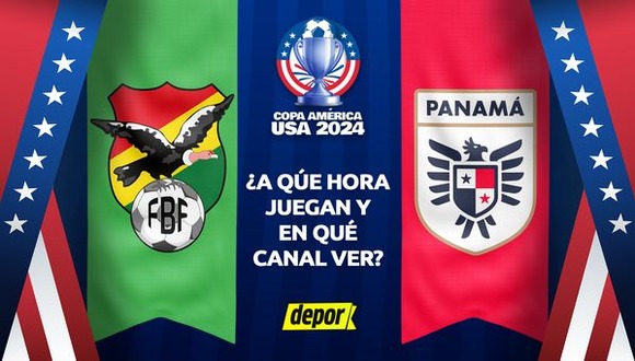 Bolivia y Panamá juegan por la fecha 3 de la Copa América 2024. (Diseño: Depor)