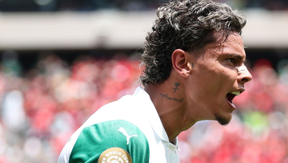Richard Ríos registró dos asistencias en el Mundial de Clubes con Palmeiras. (Foto: Getty Images)