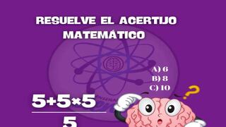 Este simple reto matemático causa confusión en millones de internautas: ¿podrás resolverlo?