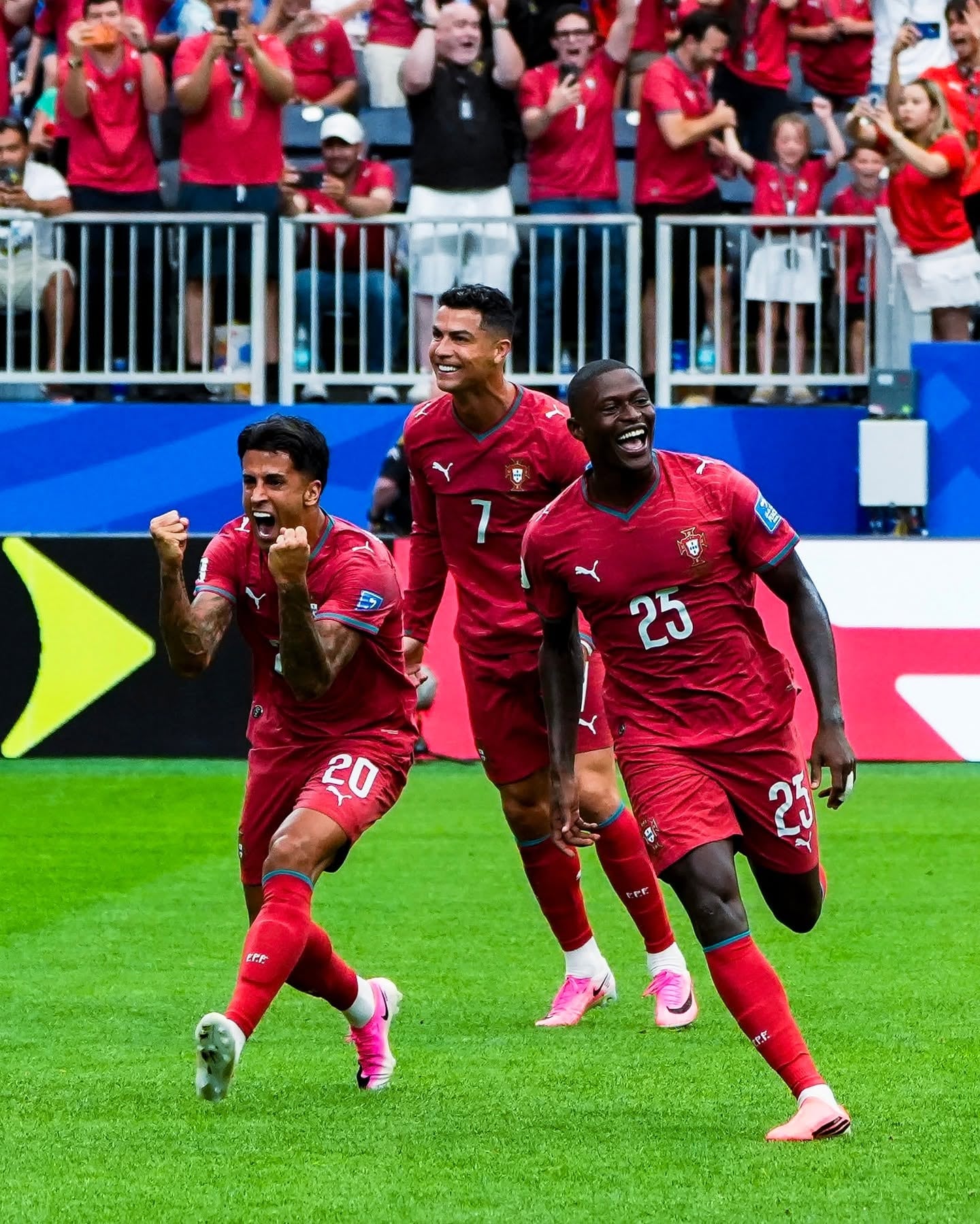 Así celebró el combinado luso su, hasta el momento, único triunfo del Mundial. (Foto: Selección de Portugal)