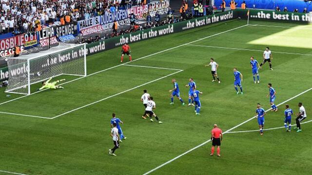 Alemania vs. Eslovaquia: El golazo de volea de Boateng que abrió el marcador