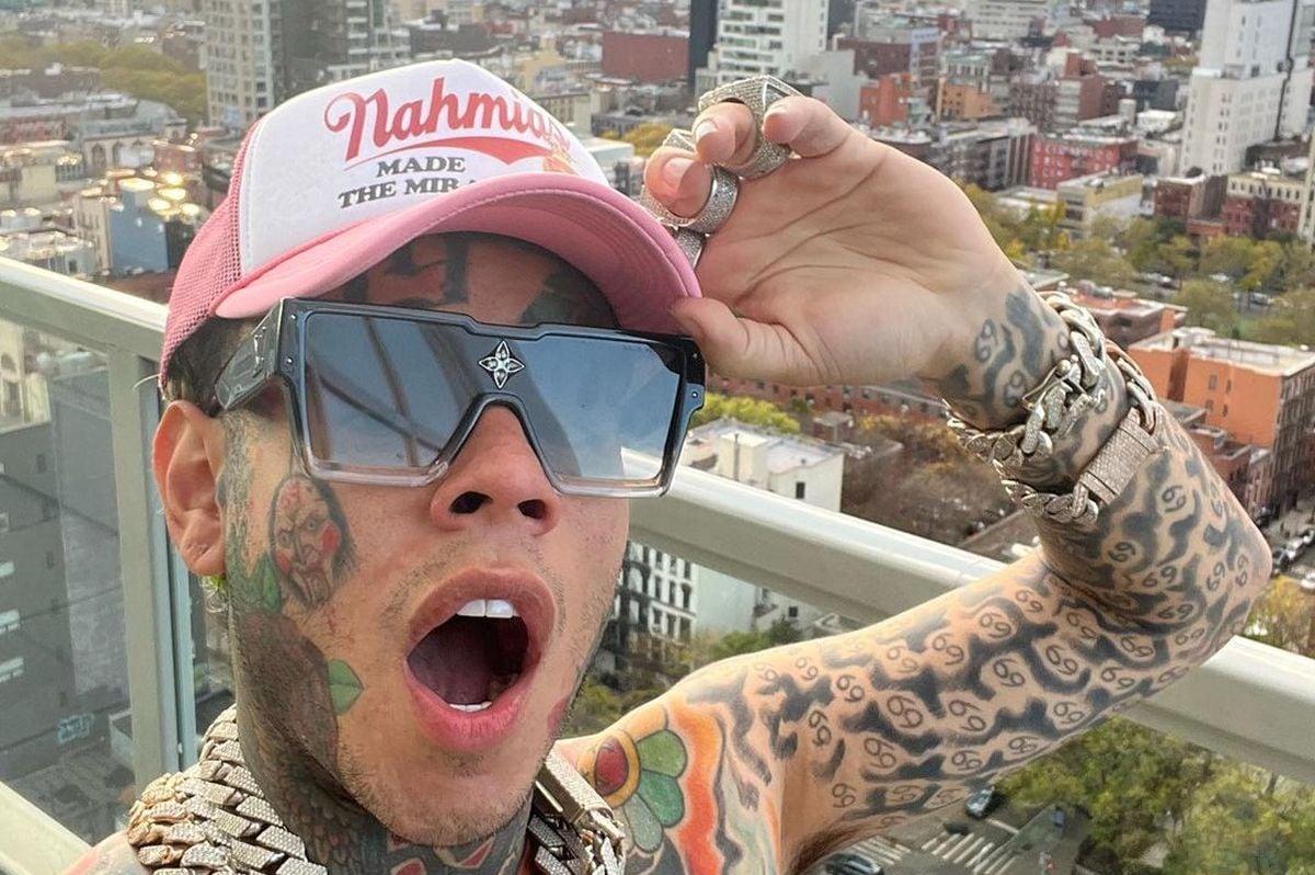 El rapero de raíces aztecas ha sido acusado de propiciar actos de violencia en República Dominicana (Foto: Tekashi 6ix9ine / Instagram)