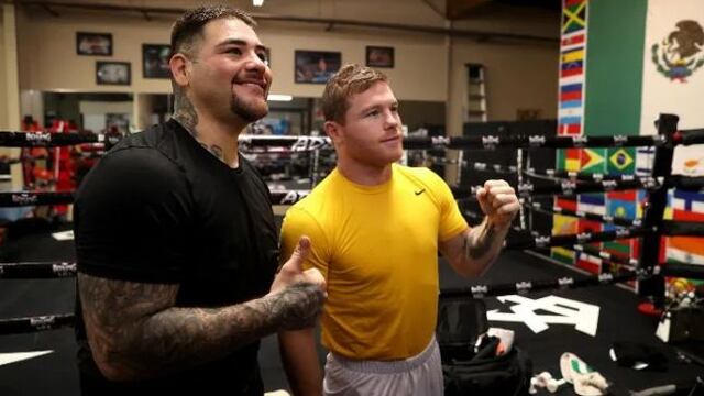 ¡A pura disciplina! Andy Ruiz reconoció la gran ayuda que le dio ‘Canelo’ Álvarez para su vuelta al ring