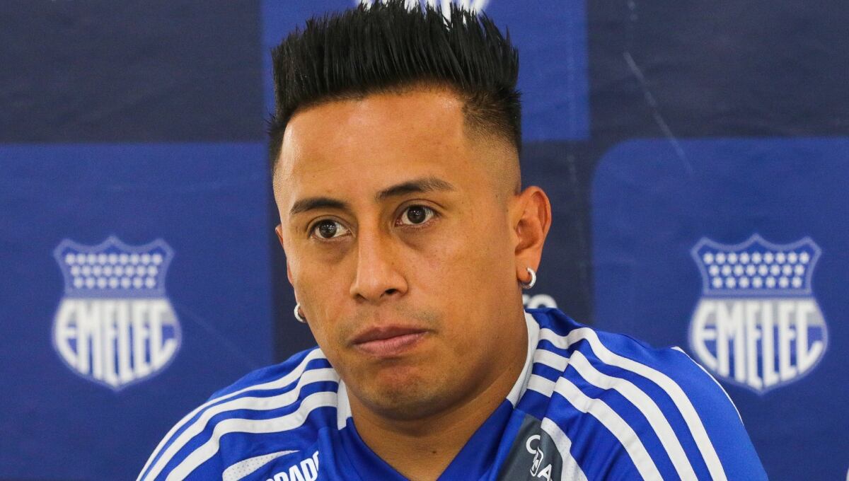 Christian Cueva ya se recuperó de los problemas musculares que lo llevaron a viajar a Perú para su recuperación. (Foto: Emelec)