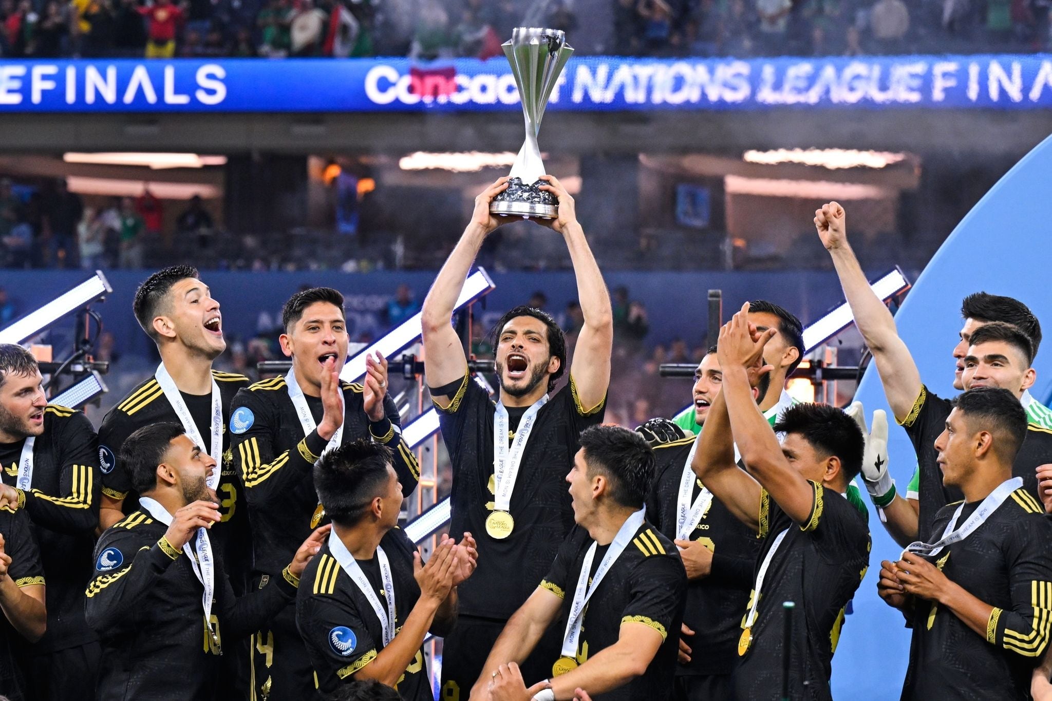 México campeón de la Liga de Naciones de Concacaf ante Panamá. (Foto: Mexsport)