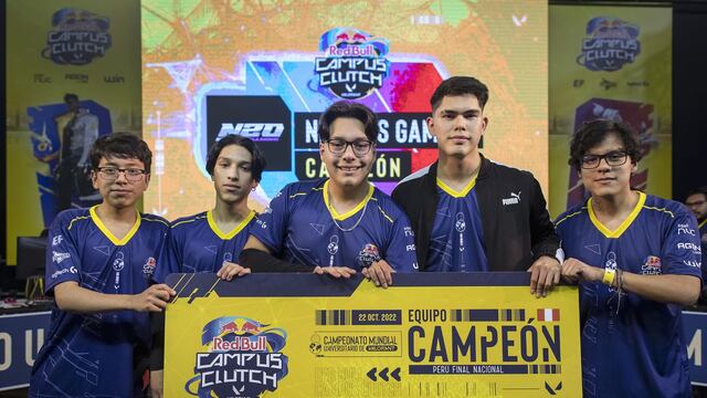 Nitrous Gaming Campeón Nacional de Perú de Red Bull Campus Clutch