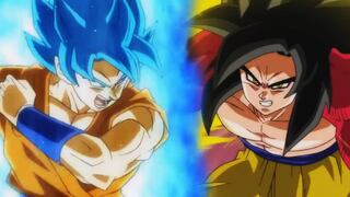 Dragon Ball Heroes: Super Saiyan Blue vs. Super Saiyan 4. ¿Cómo es posible?