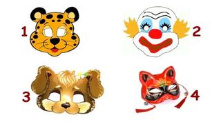 ¿Qué máscara usarías? Responde y descubrirás varias cosas sobre ti