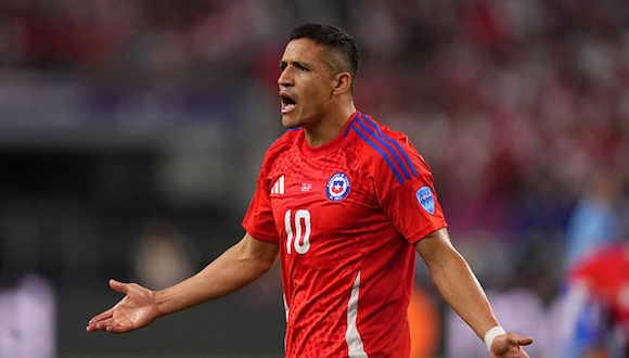 Alexis Sánchez fue titular en el empate de Perú ante Chile por la Copa América. (Foto: Getty Images)