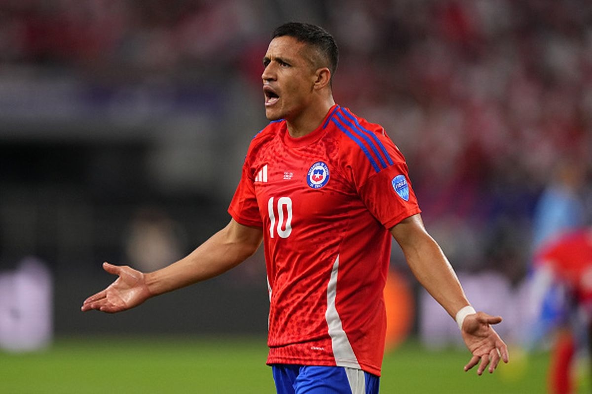 Alexis Sánchez fue titular en el empate de Perú ante Chile por la Copa América. (Foto: Getty Images)