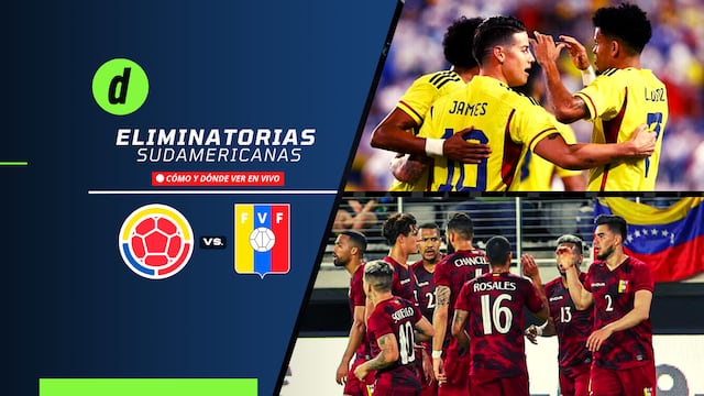 Colombia vs. Venezuela: horarios, apuestas y dónde ver las Eliminatorias al Mundial 2026