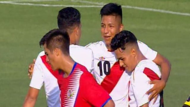 ¡Hay futuro! La Selección Peruana Sub 17 venció 5-1 a Costa Rica en amistoso de preparación [VIDEO]