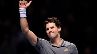 Tropiezo del suizo: Dominic Thiem venció a Roger Federer en la primera fecha de la Copa de Maestros de Londres