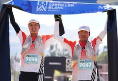 Remigio y Jhon Huamán hacen historia al ganar juntos los 70K del Ultra Trail Cordillera Blanca