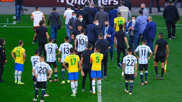 Confirmado: FIFA abrió procesos disciplinarios a Argentina y Brasil tras suspensión de partido