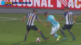 Sporting Cristal: Josepmir Ballón se lució con huacha a Tomás Costa [VIDEO]