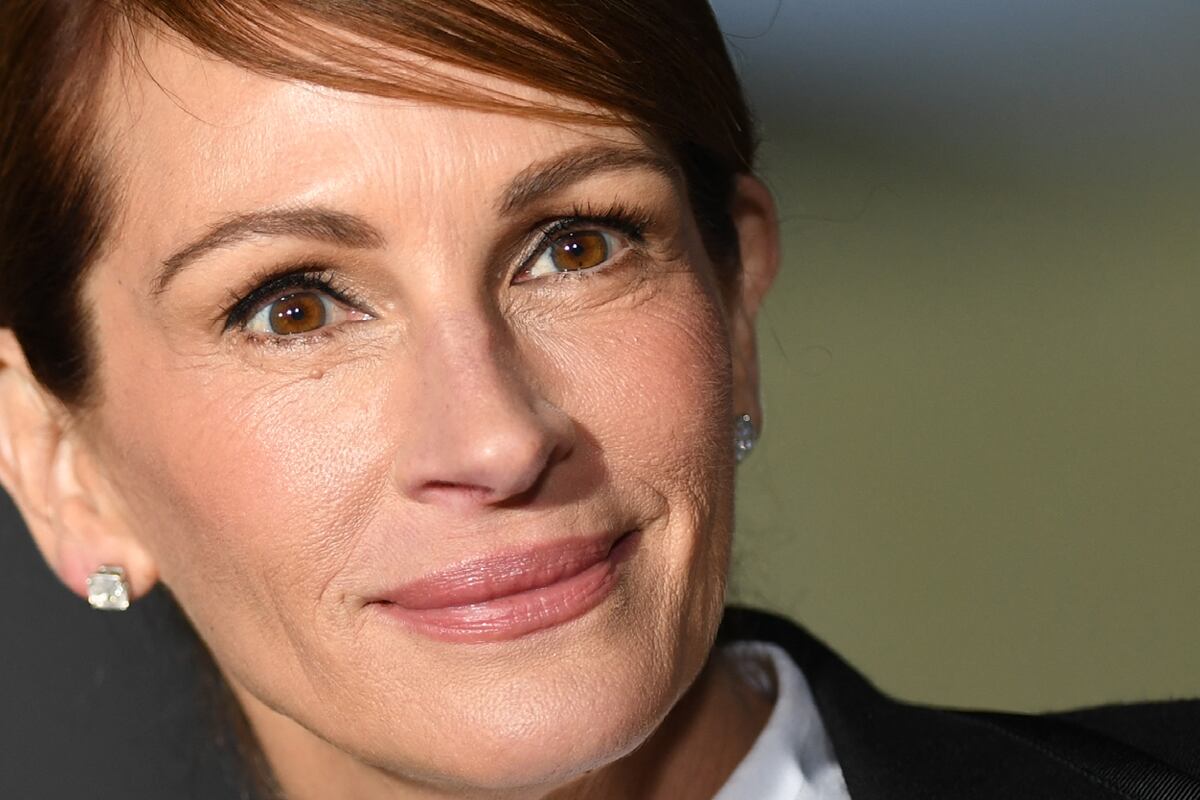 Julia Roberts apareció en "Friends" (Foto: AFP)