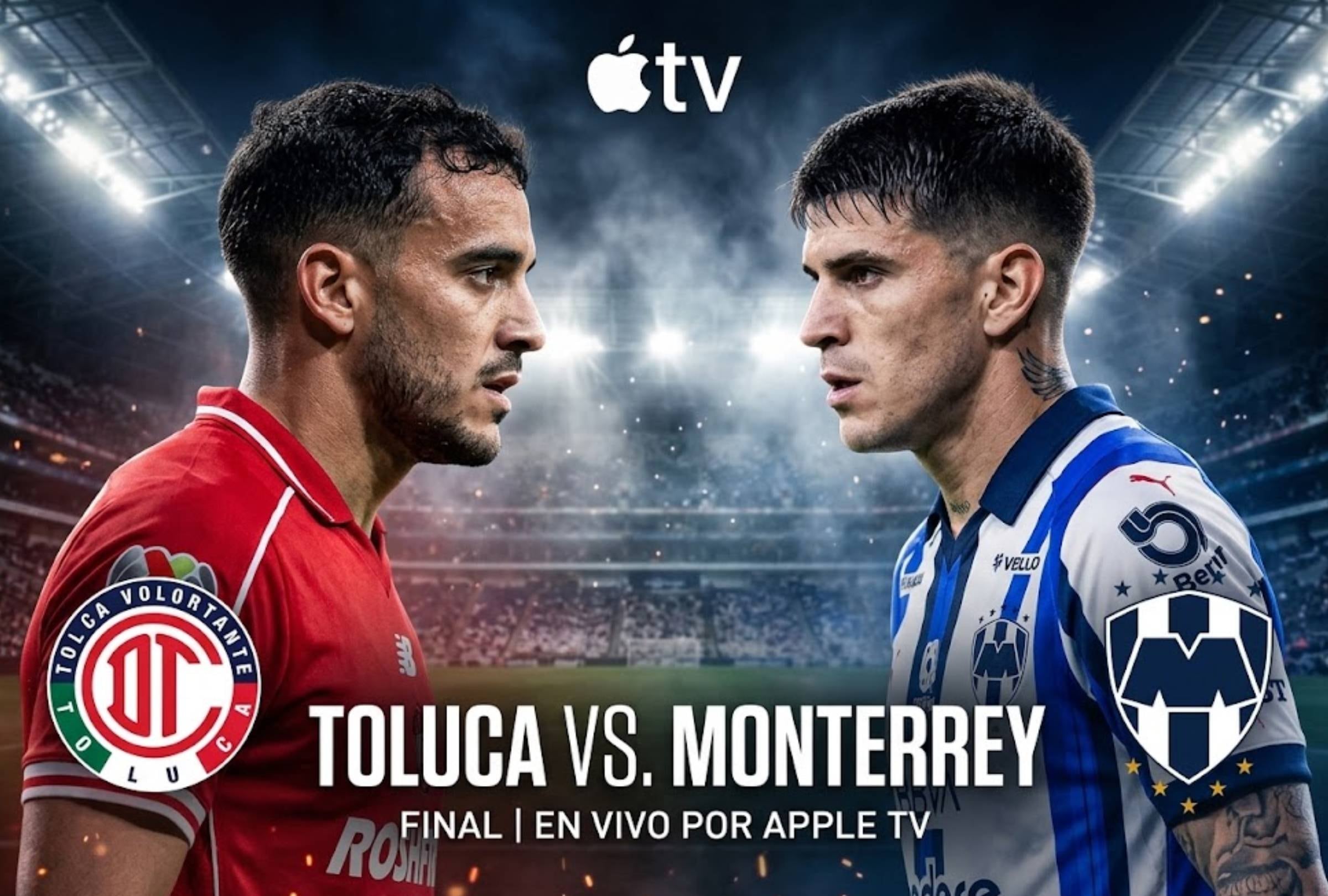 HOUSTON, TEXAS, ESTADOS UNIDOS. Apple TV transmitirá EN VIVO la final de la Leagues Cup entre Toluca vs. Monterrey hoy domingo 6 de septiembre. FOTO: Imagen creada por la IA de Gemini.