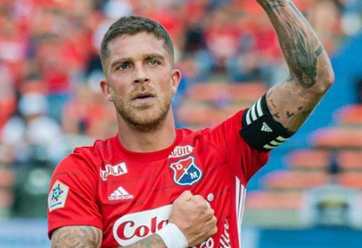 Adrián Arregui también fue capitán en Independiente de Medellín.