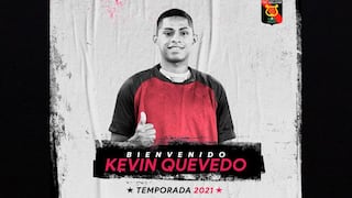Regresa al fútbol peruano: Melgar anuncia el fichaje de Kevin Quevedo