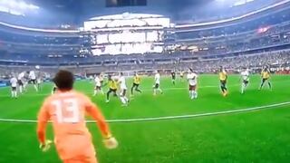 ¡Pero qué golazo! Ángel Mena marcó de tiro libre el empate en el México vs Ecuador en Texas [VIDEO]