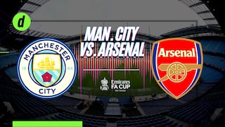 Manchester City vs. Arsenal: apuestas, horarios y canal TV para ver la FA Cup